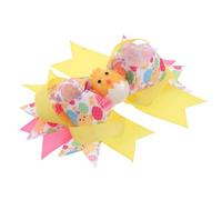 Beatifufu Fermagli Pasquali per Bambine con Coniglio Giallo Clip Pulcino Antiscivolo per Feste Compleanni e Cosplay Accessori Sicuri e Delicati