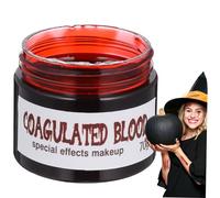 Beatifufu Finto Di 70g Crosta Finto Plasma Sanguigno Horror Halloween Trucco Effetti