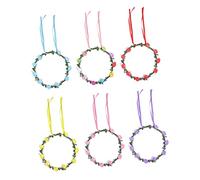 Beatifufu Ghirlanda Di Fiori A Led Fascia Fiore Luminosa 6 Pezzi Decorazione Festa Per Donne Ragazzo Ragazza Spose Damigelle 3m Batteria