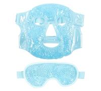 Beatifufu Maschera Occhi Freddo e Caldo Riutilizzabile in Gel Materiale Pvc e Charpie, Rinfrescante e Lenitiva per Occhiaie e Gonfiore, Adatta per Occasioni Speciali
