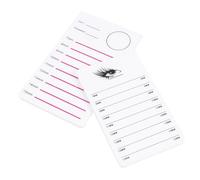 Beatifufu Palette per Ciglia in Acrilico 2 Pezzi Leggere Supporto per Extension Ciglia Professionale per Uso in Salon o Casa
