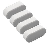Beatifufu Paracolpi per Copriwater Cuscinetti 4 Pezzi, Tappetini Adesivi Universali in Plastica, Kit Sostituzione per WC, Sedile Antiscivolo