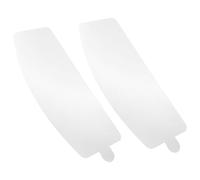 Beatifufu Pellicola Protettiva Copertura Visiera 2 Pezzi Spessore 0,5mm in Pvc Resistente per Protezione Frontale e Filtraggio Particelle per Casco Sabbiatura