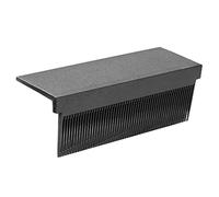Beatifufu Pettine Caldo Portatile in Fibra Di Carbonio E Nylon Pettine Lisciante Elettrico Per Piastra