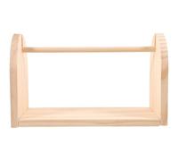 Beatifufu Portarocchetto in Legno Compatto per Filati Intrecciati, Supporto Avvolgitore Manuale per Filo Fai da Te, Organizer per Cucito e Archiviazione Nastro per Artigianato