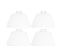 Beatifufu Protezione Trasparente per Occhi in Plastica per Smerigliatrice da Banco, 4 Pezzi, Compatibile Utensili Elettrici, Protezione Affidabile e Comoda, 5 Pollici