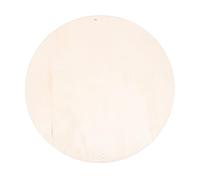 Beatifufu Rotonda in Legno Naturale Resistente per DIY Pittura e Artigianato Base Non Rifinita per Progetti Creativi e Attività Educative