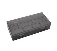 Beatifufu Scatola Porta Forbici Parrucchiere Piccola Organizer Professionale per Tagliacapelli e Accessori con Scomparti Divisi Leggera e Portatile Custodia per Clip Pettini e Elastici Nero