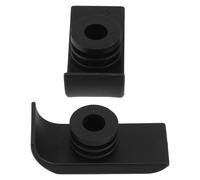 Beatifufu Scivoli per Deambulatori 2 Pezzi Antiscivolo Neri Diametro 28,6 Mm per Uso Interno ed Esterno, Accessori Compatibili Leggeri e Portatili per Walker