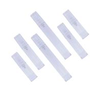 Beatifufu Set 6 Contenitori Da Viaggio a Di Perdite in Plastica Morbida, Bottiglie Ricaricabili Da 5ml, 10ml e 15ml, Kit Per Shampoo, Lozioni e Cosmetici, Per Viaggi Senza Check-in