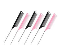 Beatifufu Set Di 12 Pettini A Coda in Plastica Per Taglio Di Pettine Per Raccogliere E Parrucchiere Resistente E Pratico Per Casa E Salone