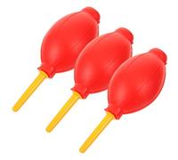 Beatifufu Soffiatore D'aria in Lattice 3 Pezzi Per Pulizia Extension Ciglia e Dispositivi Elettronici, Compatto e Manuale, Adatto Per Fotocamere e Computer