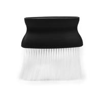 Beatifufu Spazzola per Capelli da Barbiere Professionale per Collo e Viso Setole Resistenti Accessorio Duraturo per Parrucchieri e Studi Dimensioni Nero e Bianco