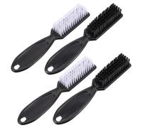 Beatifufu Spazzola Per Shampoo Spazzola Per La Pulizia Dei Parrucchieri 4 Pezzi Setole Morbide in Nylon Strumenti Per Lo Styling Dei Per Barbiere