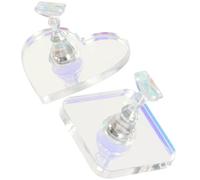 Beatifufu Supporto Per Unghie Finte Per Esercitarsi Con 2 Basi Acriliche Essenziali Per Principianti