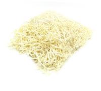 Beatifufu Tagliuzzata Crinkle Cut Bianca per Riempimento Regali e Cesti Materiale Imballaggio Decorativo per Compleanni Matrimoni e Feste
