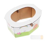 Beatifufu Toilette Portatile Pieghevole in Carta Sacchetti di Plastica Inclusi Compatta e Pratica Ragazzo Ragazza per Viaggi e Uso All'aperto in Auto