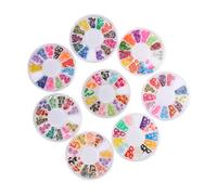 Beatifufu Toppa in Argilla Polimerica Fetta Nail Art Te Frutta Toppa Per Manicure Frutta