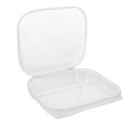 Beatifufu Travel Makeup Bag Small Hard Shell Zippered Case Portable Organizer For Toiletries Cosmetics Toys And Accessories Transparent Compact Storage For Travel And Home Use
