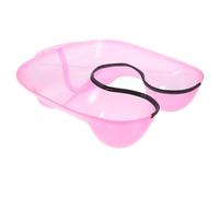 Beatifufu Vassoio per Lavaggio Chioma in Abs Resistente e Leggero, Vaschetta per Tintura Chioma, Accessorio Professionale per Salone di Parrucchiere Rosa