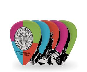 BEATLES 1CWH4-10B6 SGT PEPPERS GTR PICKS MED 10P ACC NUOVO
