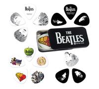 BEATLES Guitar Picks 15 Pack Tin Box logo OFFICIAL MERCHANDISE