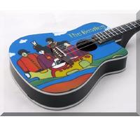 BEATLES - Mini chitarra acustica in miniatura, colore: Giallo
