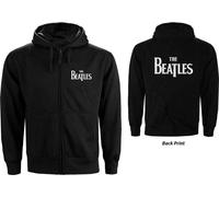 Beatles (The): Drop T Logo (Back Print) (Felpa Con Cappuccio Donna Tg. 2XL) -