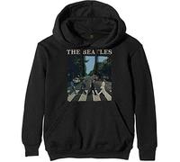 Beatles the - Felpa # L Black Unisex # Abbey Road