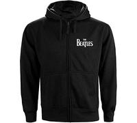 Beatles - the - Felpa # L Ladies Black # Drop T Logo