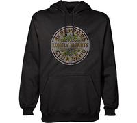 Beatles the - Felpa # Xl Black Unisex # Sgt Pepper