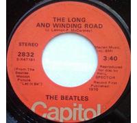 BEATLES - the long & winding road 45 rpm single