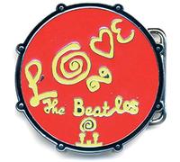 Beatles,the - Loud Distribution - The Beatles boucle de ceinture Love Drum rouge