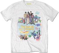 Abbigliamento Beatles (The): Rock Off - Yellow Submarine Vintage Movie Poster (T