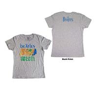 Beatles - the - T-Shirt # L Grey Femmina # Ob-La-Di
