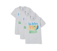 Beatles - the - T-Shirt # M Grey Femmina # Ob-La-Di