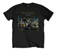 Beatles the - T-Shirt # M Unisex Black # Hey Jude Live