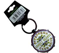 The Beatles Drop T Sgt Pepper Drum Double-Sided Keychain Size One Size