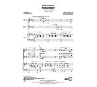 Beatles The Yesterday (Arr Brymer Mark) Showtrax Cd. For Coro