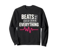 Beatmaker Produttore Musicale EDM Trappola Hip Hop Regalo Felpa