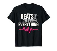 Beatmaker Produttore Musicale EDM Trappola Hip Hop Regalo Maglietta
