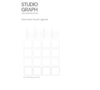 Beatmaker Recall Logbook: Patterns, Pads & Step Sequencing for Music Producers | Studio Graph G03 - Standard Edition Grey