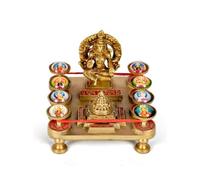 Beato Ashta Vaibhav Laxmi Yantra per la prosperità del denaro Charm fortuna s...