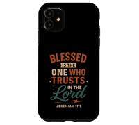 Beato è chi si fida nel Signore - Vintage Christian Custodia per iPhone 11