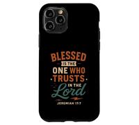 Beato è chi si fida nel Signore - Vintage Christian Custodia per iPhone 11 Pro