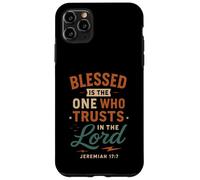 Beato è chi si fida nel Signore - Vintage Christian Custodia per iPhone 11 Pro Max