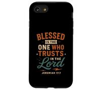 Beato è chi si fida nel Signore - Vintage Christian Custodia per iPhone SE (2020) / 7/8