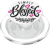 Beato oltre misura semplicemente benedetta famiglia benedetta fede benedetta PopSockets PopGrip per MagSafe