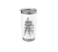 Beato Pier Giorgio Frassati Fede e Devozione design Bicchiere termico in acciaio inox doppia parete
