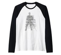 Beato Pier Giorgio Frassati Fede e Devozione Design Maglia con Maniche Raglan